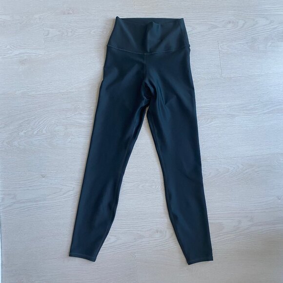Alo High-Waist Airlift Legging 7/8 Size XS in Anthracite Sporty Activewear - Picture 3 of 6